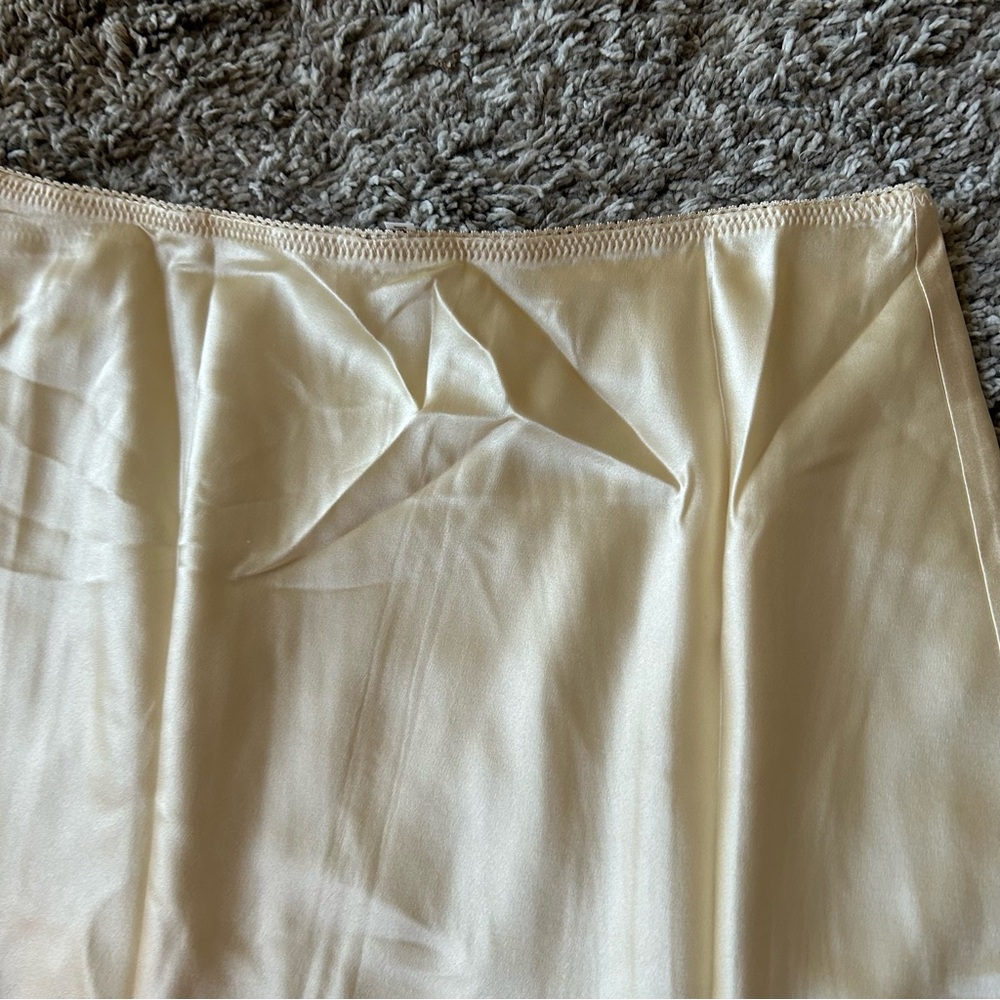 Reformation Layla Silk Midi Skirt - Sugar - Picture 6 of 11